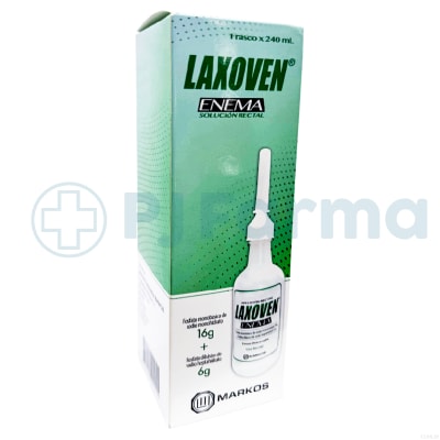 Laxoven(Enema) Sol. Rectal Markos Frasco X 240 Ml1