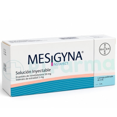 Mesigyna Solución Inyectable Caja X 1 Jeringa Prellenada Bayer