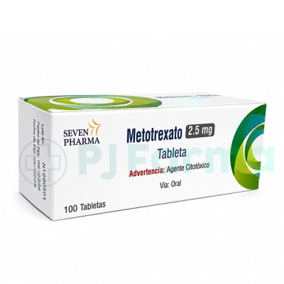 Metotrexato 2.5Mg Seven Pharma Tab.1