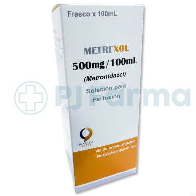 Metrexol (Metronidazol) 500 Mg/100 Ml Amp Dany