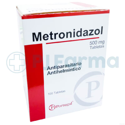 Metronidazol 500 Mg Tab. Portugal Caja X 100 Unid