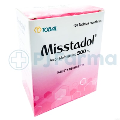Misstadol (Ácido Mefeámico) 500 Mg Tobal Tab.