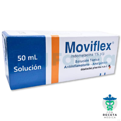 Moviflex 1% Solución Tópica Frasco X 50 Ml