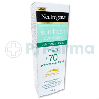 Protector Solar Facial Neutrogena Sun Fresh Derm Care Fps 70