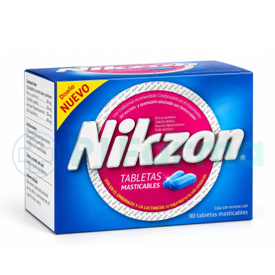 Nikzon Tab. Masticable X Unid