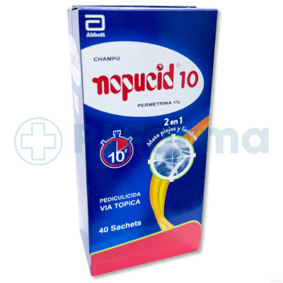 Champú Nopucid 10 (Permetrina 1%)1