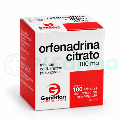 Orfenadrina 100Mg Tab. Generion Corporation