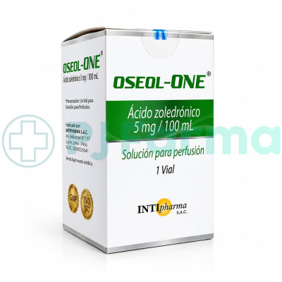 Oseol-One (Ácido Zolendrónico)5Mg/100Ml Sol. Perf. Intipharma Caja X 1 Unid1
