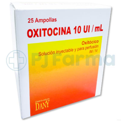 Oxitocina 10Ui/Ml Amp Dany Caja X 25 Unid1
