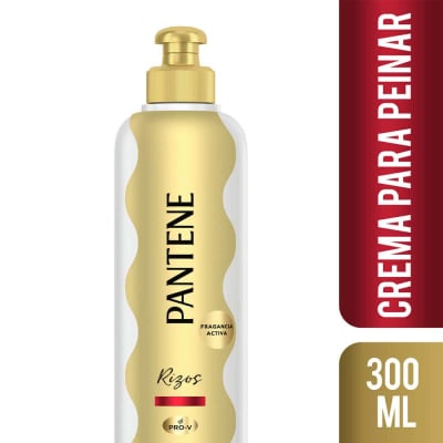 Crema Para Peinar Rizos Definidos Pantene Pro-V Frasco X 300Ml