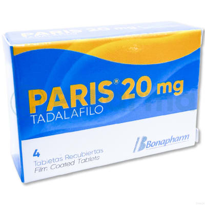 Paris (Tadalafilo) 20 Mg Bonapharm Tab.1