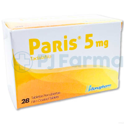Paris (Tadalafilo) 5 Mg Bonapharm Tab.