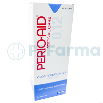 Enjuague Bucal Perio·Aid Intensive Care (Tratamiento) 0.12% Dentaid X 500Ml