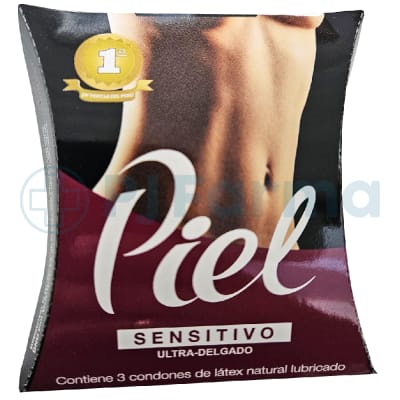 Preservativo Piel Sensitivo Caja X 3 Unid