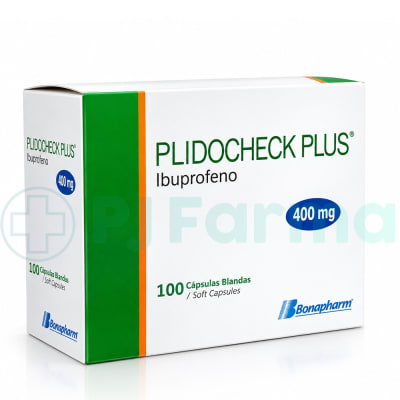 Plidocheck (Ibuprofeno) 400 Mg Portugal Caps.
