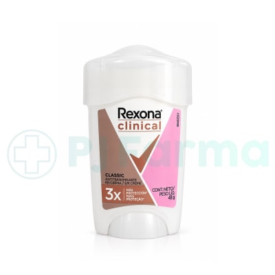 Desodorante En Barra Rexona Clinical Classic 48Gr