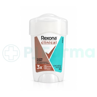 Desodorante En Barra Rexona Clinical Clean Scent 48Gr