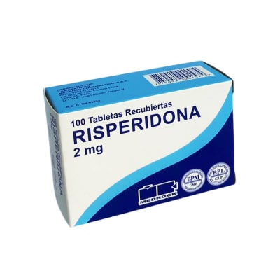 Risperidona 2Mg Medrock Tab.