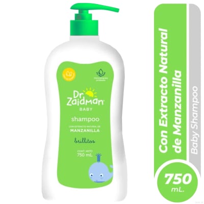 Shampoo Dr. Zaidman Baby Manzanilla Frasco X 750 Ml1