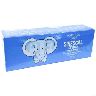 Sinescal Crema (Óxido De Zinc 40%)Portugal Tubo X 120G