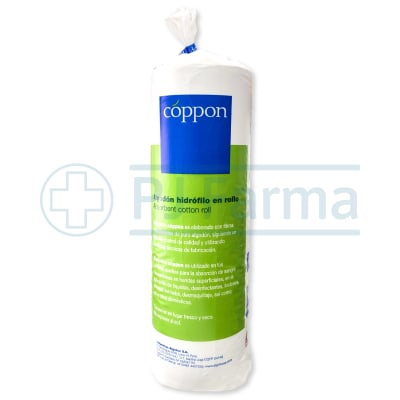 Algodón Hidrófilo 500 gr Coppon Unid