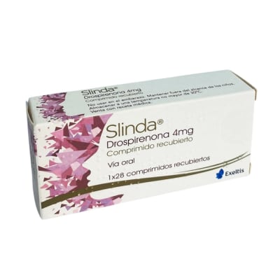 Slinda (Drospirenona) 4Mg Exeltis Tab. Caja X 28 Unid