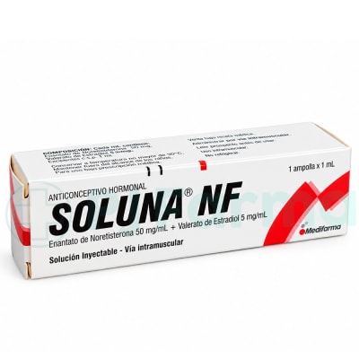 Soluna Nf 50 Mg/Ml +5Mg/Ml Sol. Inyectable  X1 Ampolla1