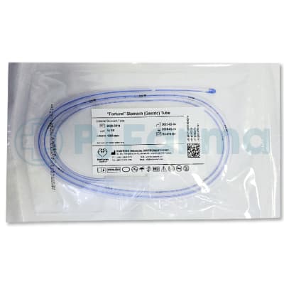 Sonda Nasogástrica 100% Siliconada N°14 Fortune Medical