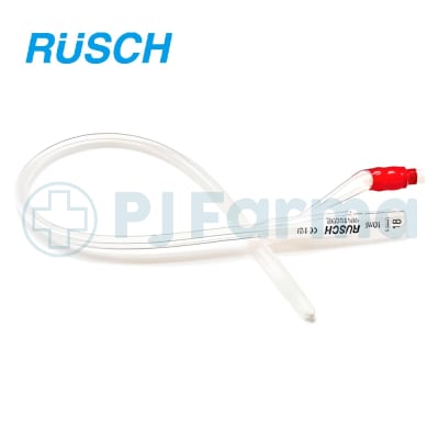 Sonda Foley N°18 - 2 Vias Siliconada Rusch