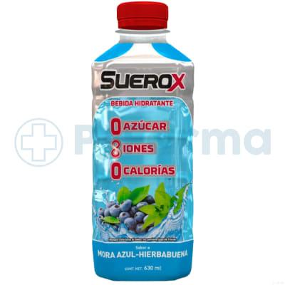 Suerox Mora Azul-Hierbabuena Frasco X 630 Ml1
