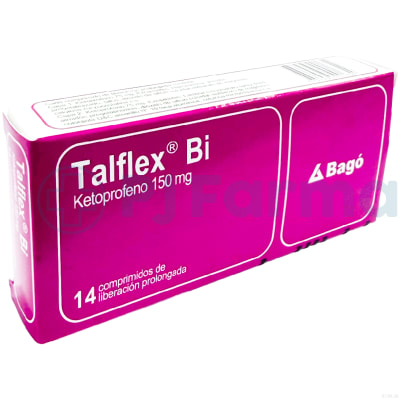 Talflex Bi (Ketoprofeno) 150Mg Bagó Tab.