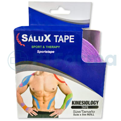 Cinta Kinesiotape neuromuscular Lila1