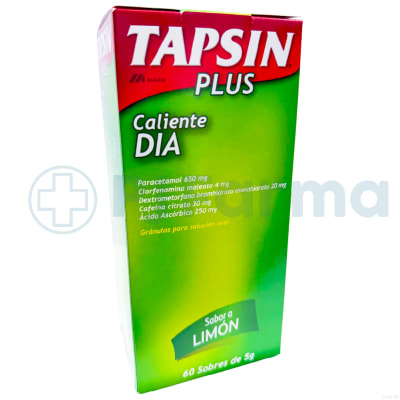 Tapsin Plus Caliente Día (Limón) Maver1