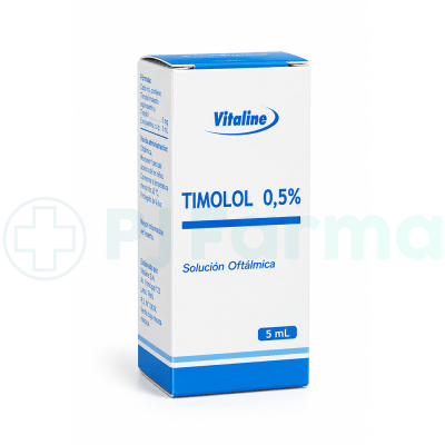 Timolol 0,5% Gotas 5Ml Vitaline