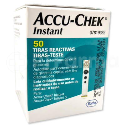 Tiras Reactivas Accu-Chek Instant Caja X 50 Unid
