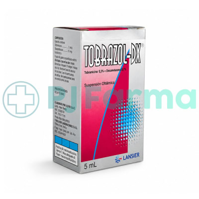 Tobrazol-Dx Ssuspensión Oftálmica 5Ml Lansier