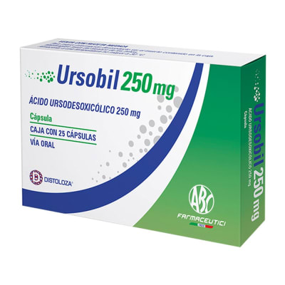 Ursobil (Acido Ursodesoxicólico) 250Mg D Caps.1