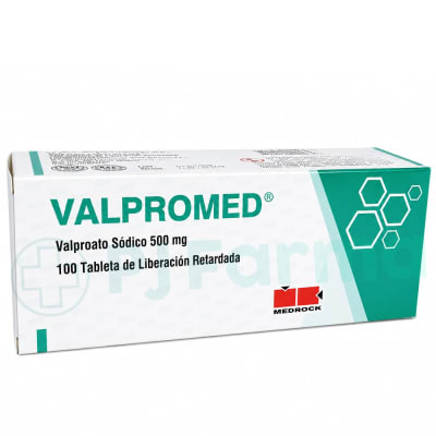 Valpromed (Valproato Sódico) 500Mg Tab. Medrock1