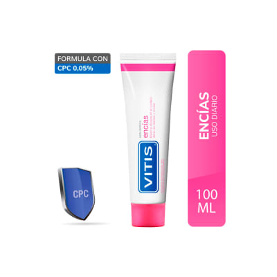 Pasta Dental Encías Vitis Tubo X 100Ml