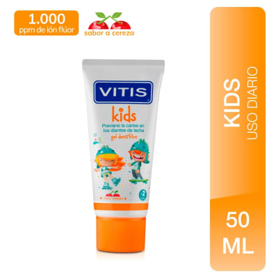 Gel  Dental Kids Vitis Tubo X 50Ml1