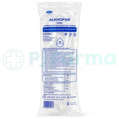 Equipo de Infusion Volutrol Alkhofar Unid1