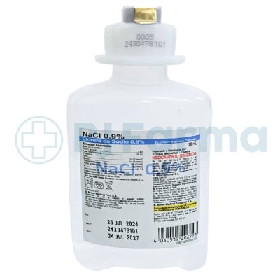 Cloruro de sodio 0.9% 100 ML Braun