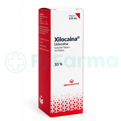 Xilocaína (Lidocaína) 10% Solución Tópica 115Ml Oqpharmaceutical