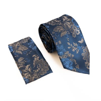 CORBATA CON PAÑUELO 0091