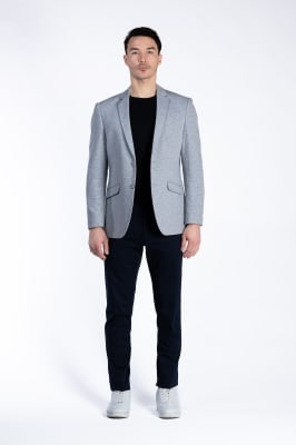 BLAZER FERRARA LT GREY1