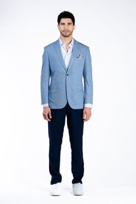 BLAZER FIORENTINA LT BLUE