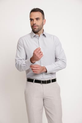 CAMISA BASIC GRIS W22
