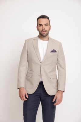 BLAZER VITTORIO BEIGE1