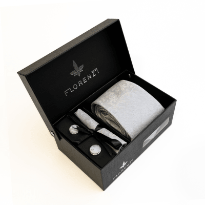 CORBATA, COLLERAS Y PAÑUELO MAY23 03 SILVER1