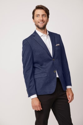BLAZER SPIGOLATI BLUE1